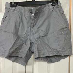 Mountain Hardware Wm 6 Shorts Adjustable Waist Active 5" Hiking Organic Cotton